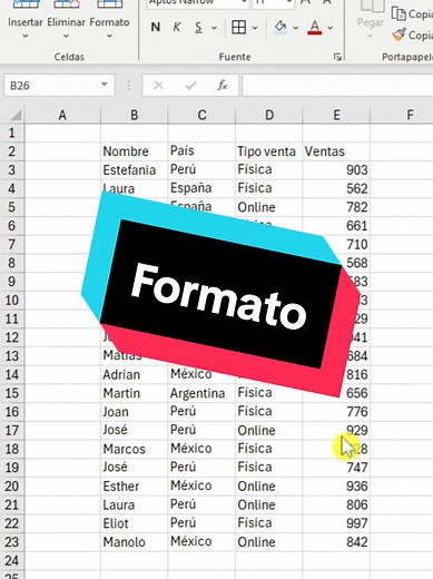 Autoformato en Excel: Mejora tus tablas fácilmente