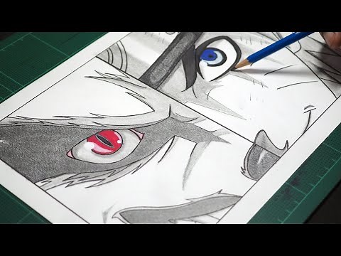 How to Draw Naruto and Kurama