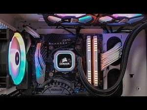 Corsair Crystal 570X w/ H150i PRO RGB Build - ASRock Taichi Z370 / i7-8700K