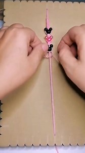 Pulsera de hilo, parte 7 | Cursos en Línea y Tutoriales de Bisutería KRÁSY
