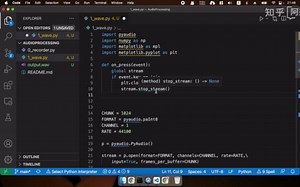 如何看见声音? 用Python编写一个实时声音示波器! 【音频处理2】