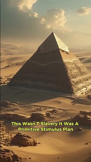 The Economic Secret Behind the Pyramids | How Egypt Built Wealth Without Money #history #shorts