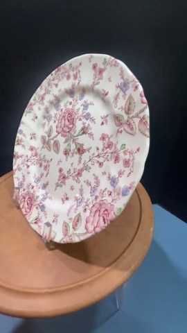 Vintage Johnson Bros. "rose Chintz" Pink Pattern 9 1/2" Dinner Plate - Etsy