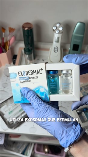 Distribuidora de Insumos para Cosmetología y Medicina Estética on Instagram: "🔬 EXODERMAL+ de U-DERM Una formulación de vanguardia con exosomas derivados de células madre, péptidos y biomoléculas que trabajan para: • Regenerar piel envejecida, flacidez, cicatrices o daño solar. • Hidratar profundamente y estimular la renovación celular. • Acondicionar pieles bajo estrés o tratamientos agresivos. 💡 Ideal para profesionales de la estética que buscan llevar sus protocolos a otro nivel. 📲 Consult