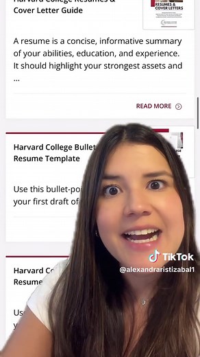 Cómo descargar la Plantilla de hoja de vida de Harvard