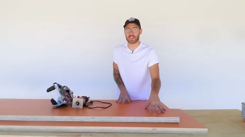 How to Build DIY Laminate Countertops with Exposed Plywood Edges