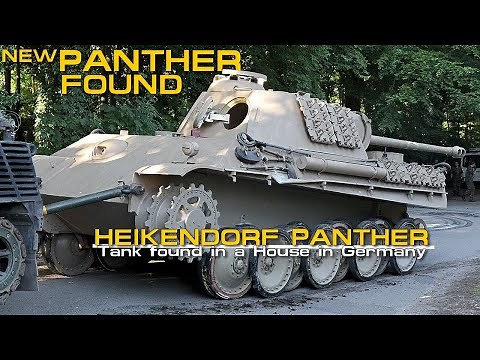Tank found in a House in Germany - Heikendorf Panther.