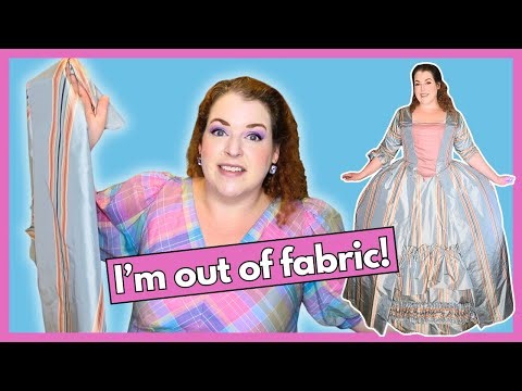 What do you do when you run out of fabric?
