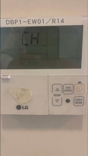 Lg vrf showing error