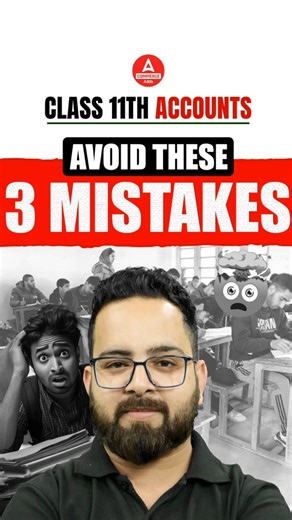 Class 11 ACCOUNTANCY : Avoid These 3 Mistakes 🔥 #class11commerce