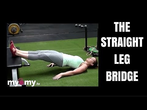 Straight Leg Bridge