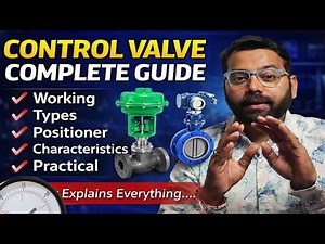 Control Valve Complete Guide | Working, Types, Positioner, Characteristics & Practical Explained