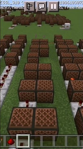 Doors elevator song noteblock #Minecraft #doors