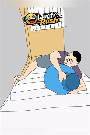 LaughRush try to not laugh [impossible] drawing funny moment | lukis momen lucu #funny #ngakak