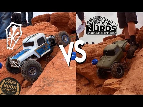 SLUT Crawler VS Bonebox in Class 2! [First Southern Qualifier NVS Utah RC Crawling Championship]