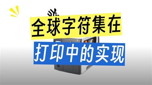 Zebra斑马条码标签打印机中文（包括全球字符）处理方法
