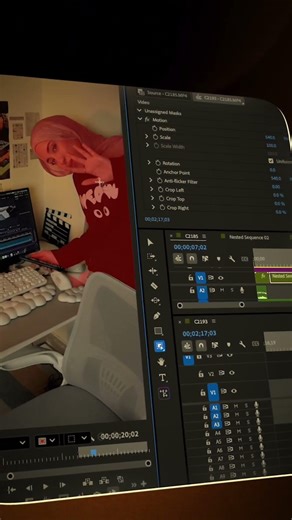 flash/flicker effect in premiere pro📸 #مونتاج #لَولَويات