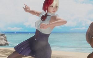 DOA 6 Nico Two Tone hair mod 4K