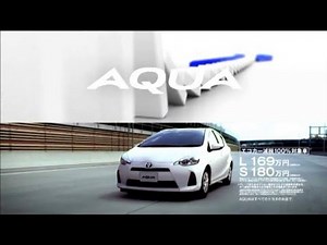 トヨタ アクア CM "BLUE & WHITE DOMINO" (Japan, 2013 2nd Version)