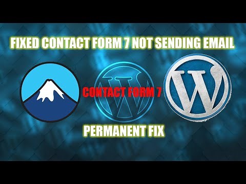 How to Fix Contact Form 7 Not Sending Email | There Was an Error Trying to Send Your Message.