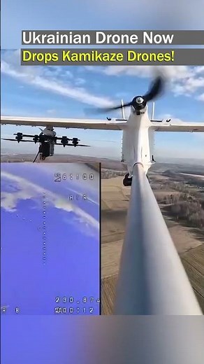 Ukrainian T-10 Drone's New Role: Carrying Kamikaze FPVs Into Battle