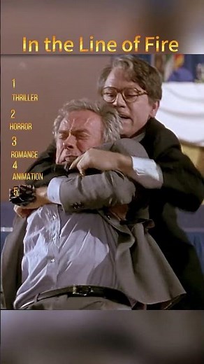 IN THE LINE OF FIRE | Secret Service Agent Frank Horrigan Takes a Bullet for the President!