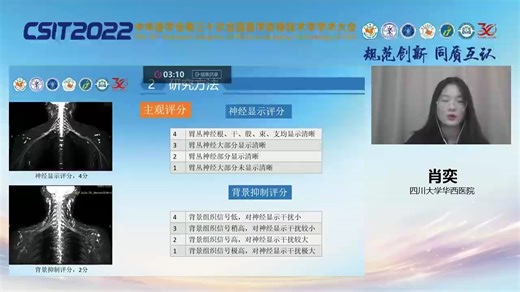 磁共振增强3D STIR序列在臂丛神经中的应用价值（肖奕）