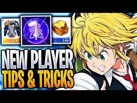 ULTIMATE Beginner Tips & Tricks! Progress FAST In Seven Deadly Sins Origin!