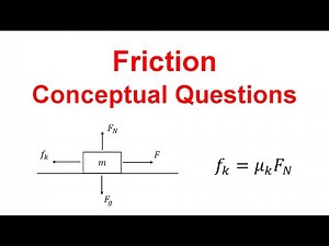 Friction Conceptual Questions (Physics)