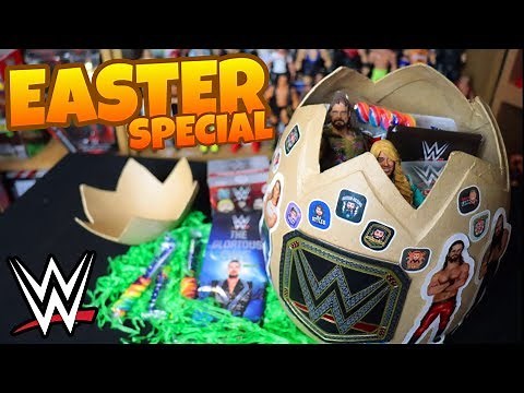 WWE EASTER EGG SPECIAL!!! WWE Action Figures & Surprises