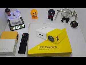 Review LED Projector Mini YG300