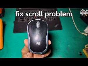 Mouse repair||Logi M185 repair||mouse scroll repair||diy project and tools||Logitech mouse repair