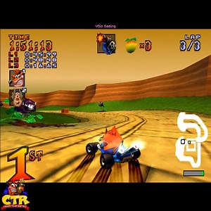 CTR - Crash Team Racing (PS1) - Papu Papu's Challenge | Gameplay #crash #crashbandicoot #ctr #crashteamracing #ps1 #playstation #classicgames #retro #gaming #retrogaming #videogames #videogaming #vdiogaming | VDio Gaming