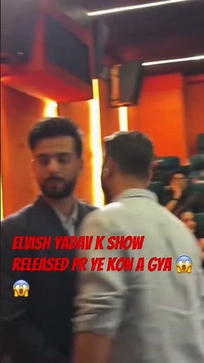 Elvish Yadav k show released pr ye kon a gya 😱😱 #viral ‪@ElvishYadavVlogs‬ ‪@kartikdev001‬ #elvisharmy