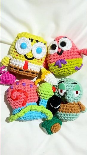 🚨NEW KITS ALERT: Meet SpongeBob x The Woobles #thewoobles #spongebob #crochet