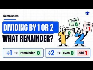 070 - Remainders Dividing by 1 or 2