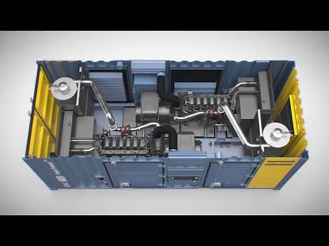 Double power, quick handling and effective use of the Power Generator QAC1100 Twin Power Atlas Copco