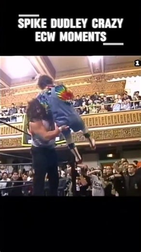 Spike Dudley ECW moments, but they get increasingly wilder 😳 #wwe #spikedudley #ecw