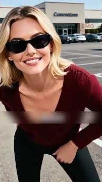 Kobieta podjechała do firmy i zobaczyła bezdomnego