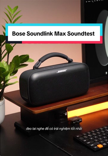 Bose Soundlink Max Soundtest