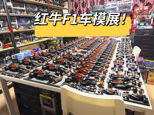 【F1赛车模型】我是谁的车迷？一级方程式红牛车队车模展！