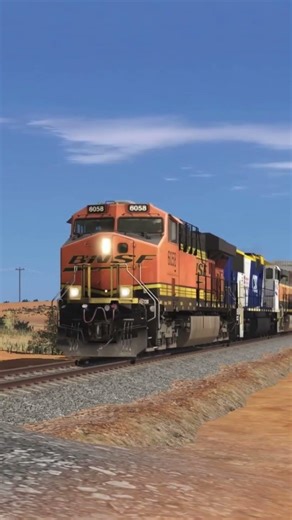 Trainz 22 BNSF Z train.