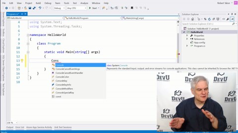 Creating Your First C# Program