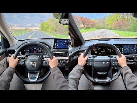 2027 Kia Telluride vs. 2026 Honda Pilot - Three Row Throwdown (Two Topher Take)