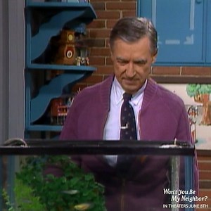 Did you know? Mister Rogers would mention out loud that he was feeding his fish because of a note he received from a blind girl who was worried they were hungry. Happy #NationalPetDay ❤️🐶🐱🐟 | Won't You Be My Neighbor?