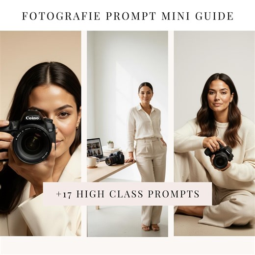 Mini-guide to Using Photo Prompts | Instructions for AI Image Ideas & Content | Includes 17 Photo Prompts (PDF) - Etsy