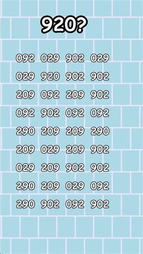 "Challenging Number Puzzle: Can You Find 920? | Brain Teaser Game"