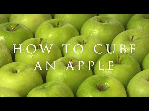 How to Cube Apples: The EASY Way!