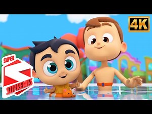 Swimming Song - Nursery Rhymes & Fun Videos for Kids by Super Supremes - Videos For Kids