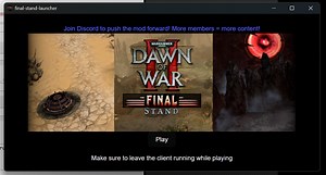 Final Stand Launcher file